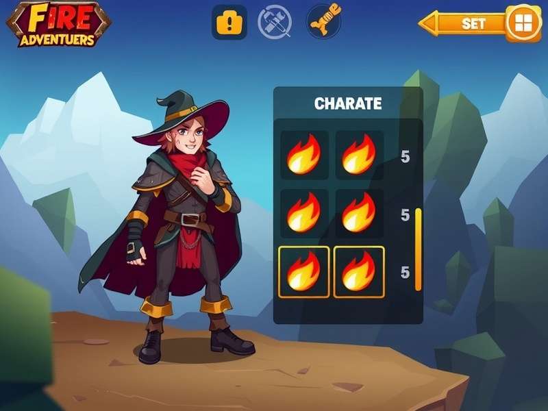 Fire Adventurers Pro character customization